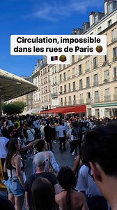 circulation impossible dans les rues de Paris 🤭🇫🇷 | Dimercitv