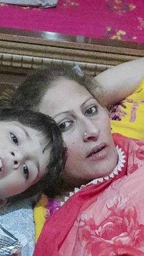 Cozy Bedroom Relaxation with Floral Patterns