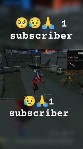 #freefire 1 subscriber🥺😥🙏