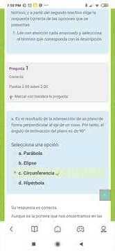 Módulo 19 semana 2 Actividad formativa 3 Cónicas y cómo se reconocen