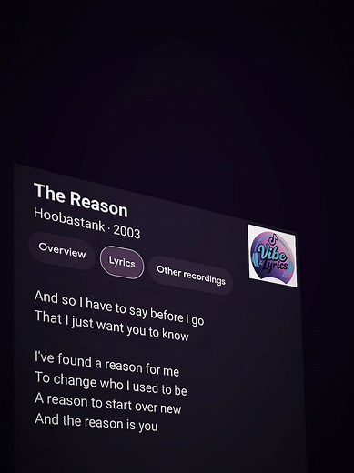 The Reason by Hoobastank: A Deep Dive into the Lyrics