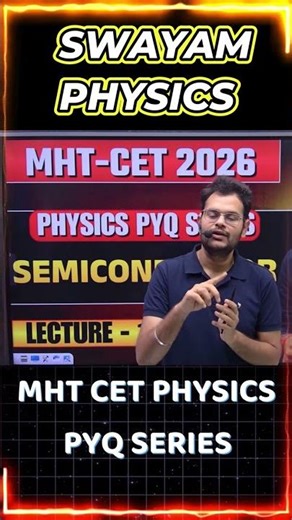 📌 MHT-CET PYQ Series - Semiconductor #shorts