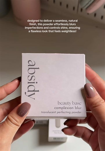 Flawless Finish with Absidy Blur Powder for Face