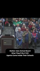 Robbie Harvey on Instagram: "Mother wants answers from School Board and what they plan to do if ICE agents come inside their schools."