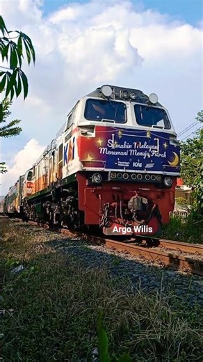 The Argo Wilis Train Departs from Ciamis Station