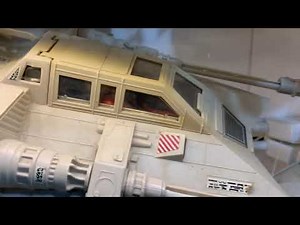 Star Wars Vintage Kenner Hoth Battle Scene Display with Snowspeeder, AT-AT, Snowtroopers and More!