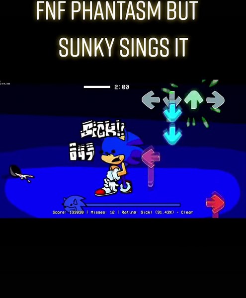 Sunky Sings in FNF Phantasm: A Musical Journey
