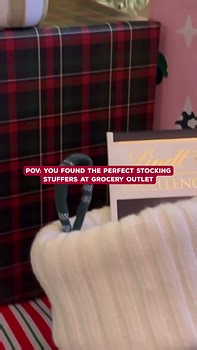 Tiny gifts. BIG holiday joy. All under $10! 🎁✨ We have stocking stuffers that feel special and stay on budget. Think sweet treats, cozy extras, little self-care wins, and fun surprises for kids, friends, coworkers, and the “I-forgot-someone” list. 😄🛒 Stop in and stash your cart with holiday steals at our store, your #XtremeValue Holiday HQ! 🎄❤️ *Pricing and items may vary by store. #GroceryOutlet #StockingStuffers #marinaca #marinagroceryoutlet | Marina Grocery Outlet