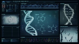 Futuristic Technological Interface Analyzing Human Dna Stock Footage Video (100% Royalty-free) 1063603780 | Shutterstock