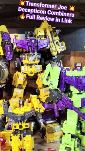 Transformers Deception Combiners #transformers #toyreview