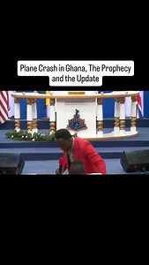 34K views · 842 reactions | This was the prophecy i gave concerning a plane crash in ghana since January 5th, 2025. RIP to all gone souls. we are still praying for the families who have lost their loved ones #ghanatiktok #planecrash | Apostle Francis Amoako Attah | Facebook