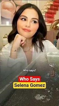 Selena Gomez | Who says (Lyric video)