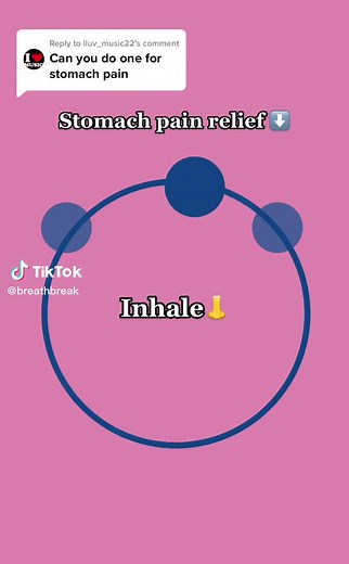 Replying to @Iluv_music22 Complete 3x for instant relief! 🔁😮‍💨 #stomachpain #periodcramp #stomachache #periodtips #breathingexercises