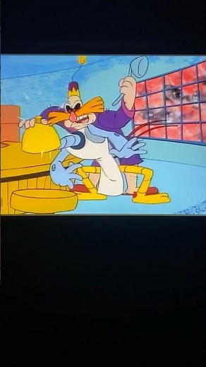 Aosth-Robotnik Beats Up Scratch and Grounder for His Eggs #shorts #sonicthehedgehog #cartoon #90s