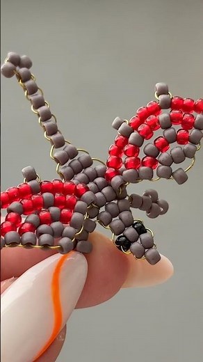 3D Beaded Dragon 🐉 | Mini Bead Animal Tutorial