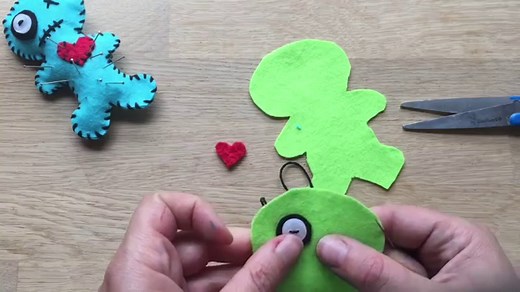 Voodoo Doll Pincushion How To - a Great Beginner's Sewing Project - Red Ted Art - Kids Crafts