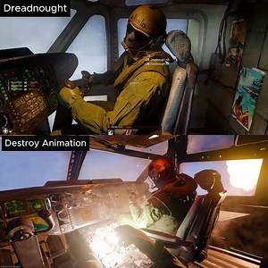 Chopper Gunner & Dreadnought Destruction Animation 👀🔥 | Anonymousyt