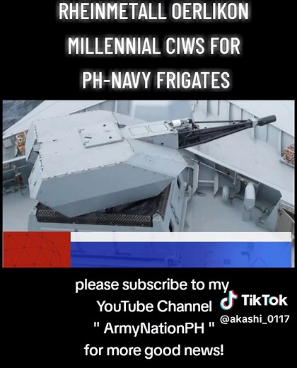 Navantia Offering Rheinmetall Oerlikon Millennium Gun for Philippine Navy CIWS Requirement