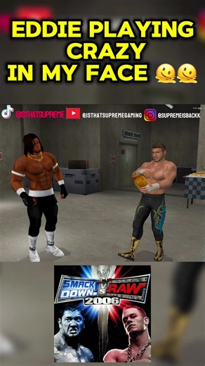 Cutscene from the storyline “urning”your spot in SVR 2006 this is one of the most fun ones I’ve played if you enjoyed this content and would like to support the page 📃 hit that like button 👍🏼and leave a follow 🙋🏽‍♂️as we are well on our way to 50.0K#smackdownvsraw2006 #supremehenrywwe #supremehenrygaming #wwegames #wwegamessupremehenry