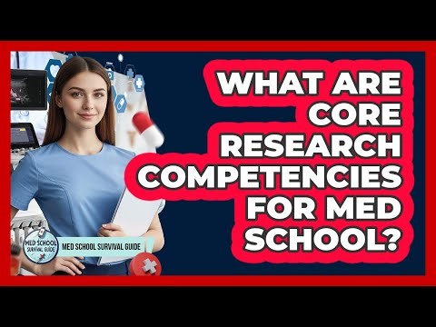 What Are Core Research Competencies For Med School?