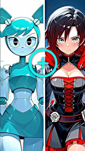 Jenny Wakeman x Ruby Rose RWBY What If Fusions: Epic Multiverse Character Mashups