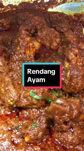 Resepi Rendang Ayam Sedap dan Mudah