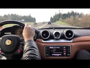 EXCLUSIVE - Ferrari test drive