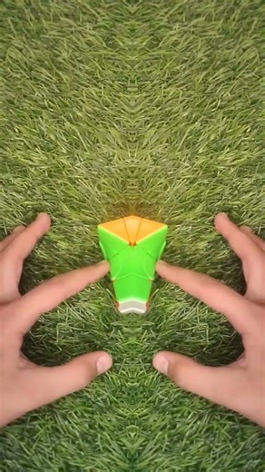 Eat Finger tutorial on 3x3 Twisty cube #short