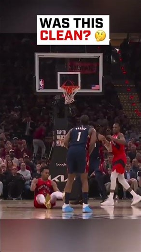 Toronto wanted a push off, you make the call 🧐