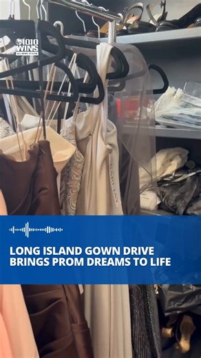 The Town of Huntington is preparing for another successful prom season by collecting high-end gown donations to ensure every student can celebrate in style. 🎤 Sophia Hall reports 📸 Sophia Hall 🔊 Tune into 1010 WINS at 92.3 FM for more local news #longisland #longislandnews #longislandny #prom #Prom2026