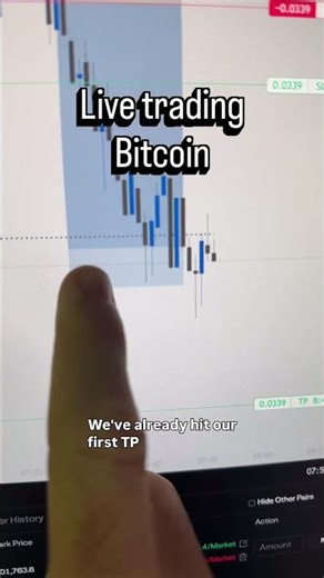 I made $100 Day Trading Bitcoin Live!