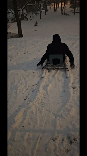 custom ski sled version 2 #skiing #sled