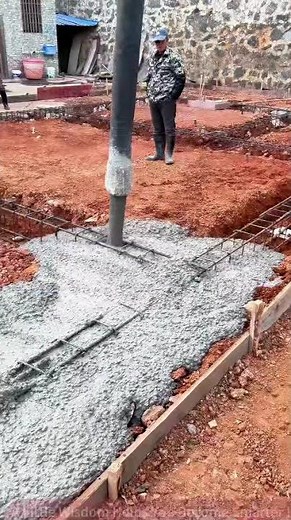 Concrete Pouring: The Key Step of Foundation Construction!