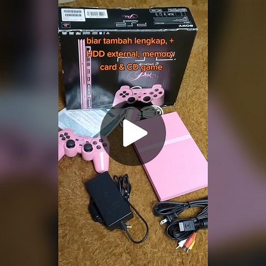 Unboxing PS2 Slim Limited Edition Pink