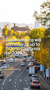 5.6K views · 25 reactions | Car insurance rates will be increasing by up to 50% in California by the end of 2024. Here's what we know. #costofliving #california #insurance | Brut | Facebook