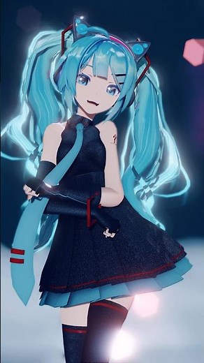 【MMD】 LOW CORTISOL Sour式初音ミク 【#short】 #初音ミク