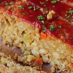 1.6K views · 61 reactions | A classic tasting Vegan Meatloaf made with a base of chickpeas that is SO simple to make. This is NOT another mushy vegan loaf. It’s beautiful, savory, hearty and extremely comforting alongside some mashed potatoes and green beans. https://www.noracooks.com/vegan-meatloaf/ | Nora Cooks | Facebook