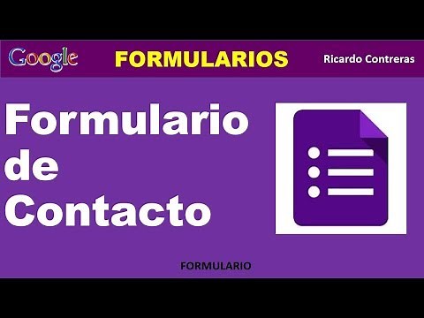 Google Form; Creat contact form