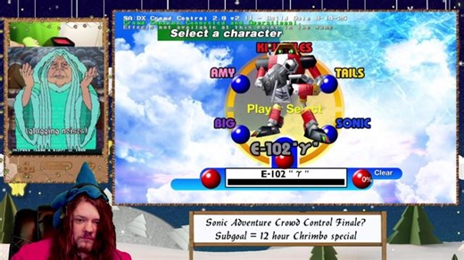 Sonic Adventure Crowd Control Ft. Tanuki The Danhog - Day 3 || !subtree