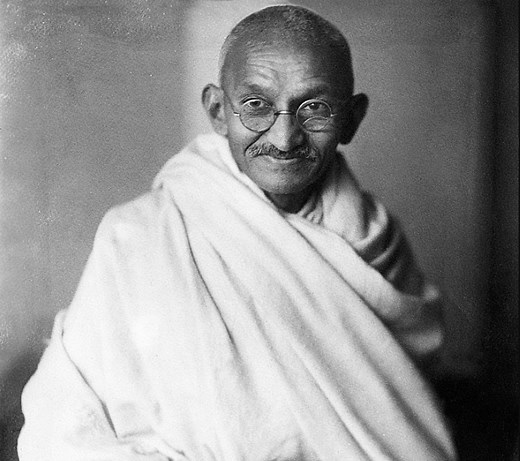 Who was Mahatma Gandhi and what impact did he have on India?