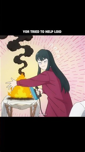 Yor tried to help loid 💀 #spyxfamily #animeedit #shorts