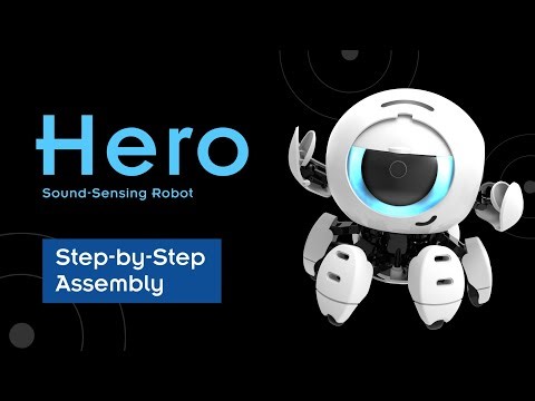 Hero: Sound Sensing Robot - Step-By-Step Assembly