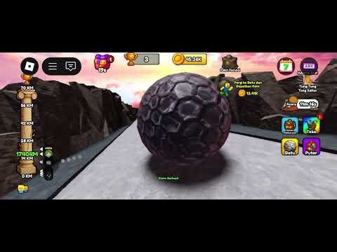 Roblox map mendorong batu bersama Gotzi #roblox