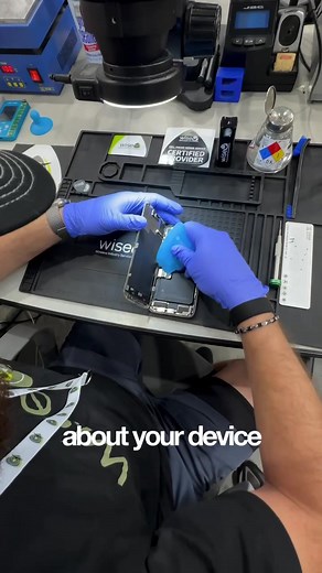 Not all phone repairs are equal. WISE Certified techs do it right. 🔧📱 | WISE Certification