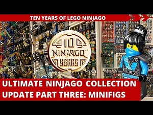 MINIFIGS: Ultimate Ninjago Collection Update Part 3: Ten Years of Ninjago Anniversary Special! (3/6)