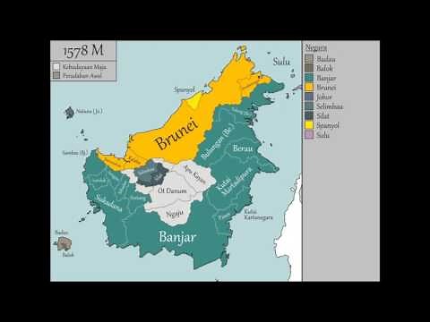 The History of Kalimantan / Borneo (45.000 BCE - 2017 CE)