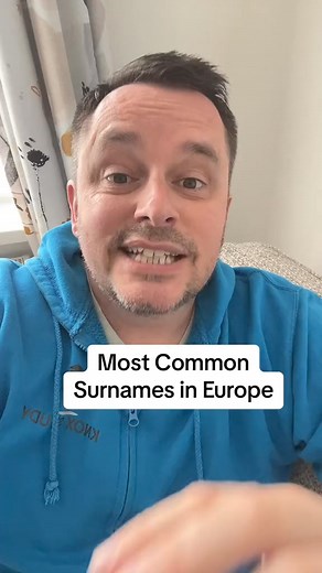 Most common #surnames in #europe - Data published in 2019 from NetCredit. #eu #european #names | Knox Study