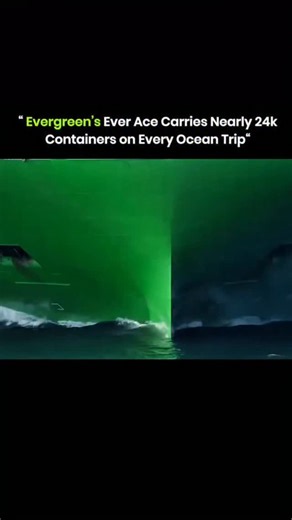 Money | Motivation | Business on Instagram: "Ever Ace is Evergreen’s largest container ship with 23,992 twenty foot containers. It ranks second globally in capacity after MSC Irina which holds 24,346 containers. Launched in 2021, the ship is 399.9 meters long and 61.5 meters wide. It operates mainly on Asia Europe routes and improves global trade efficiency. Ships like Ever Ace carry electronics, furniture, and other goods while reducing transport costs by moving huge amounts of cargo at once. v