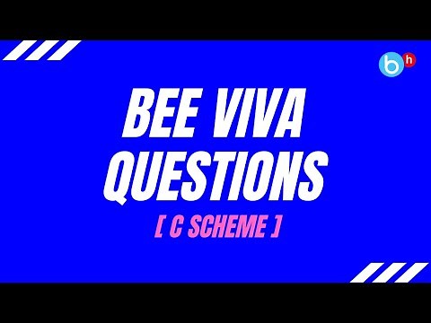 Basic Electrical Engineering (BEE) Viva Questions & Answer [Score Full Marks] | Mumbai University