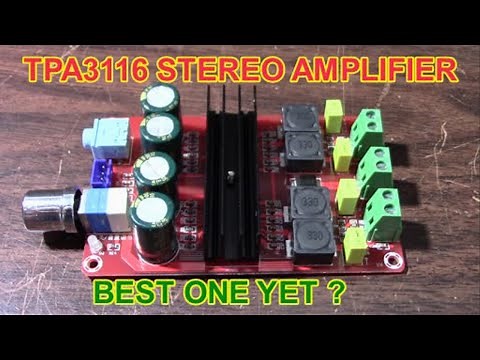 TPA3116 class D stereo amplifier board review - best one yet?